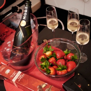 Strawberries & Champagne!